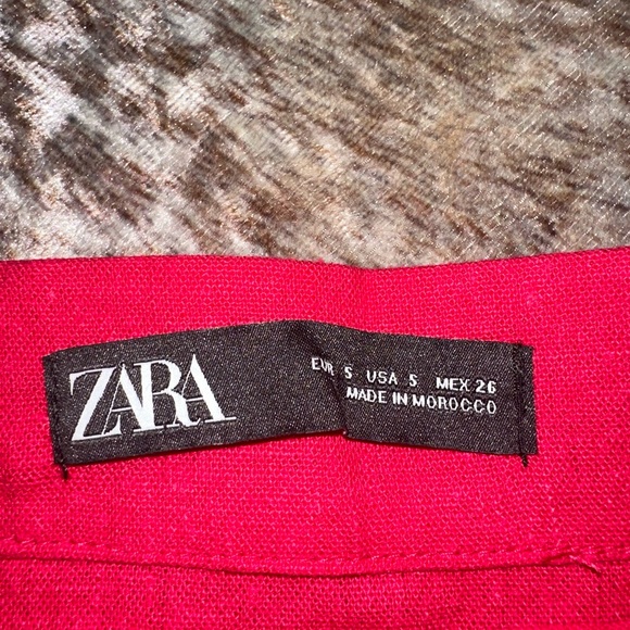 Zara linen skirt. - Picture 2 of 2